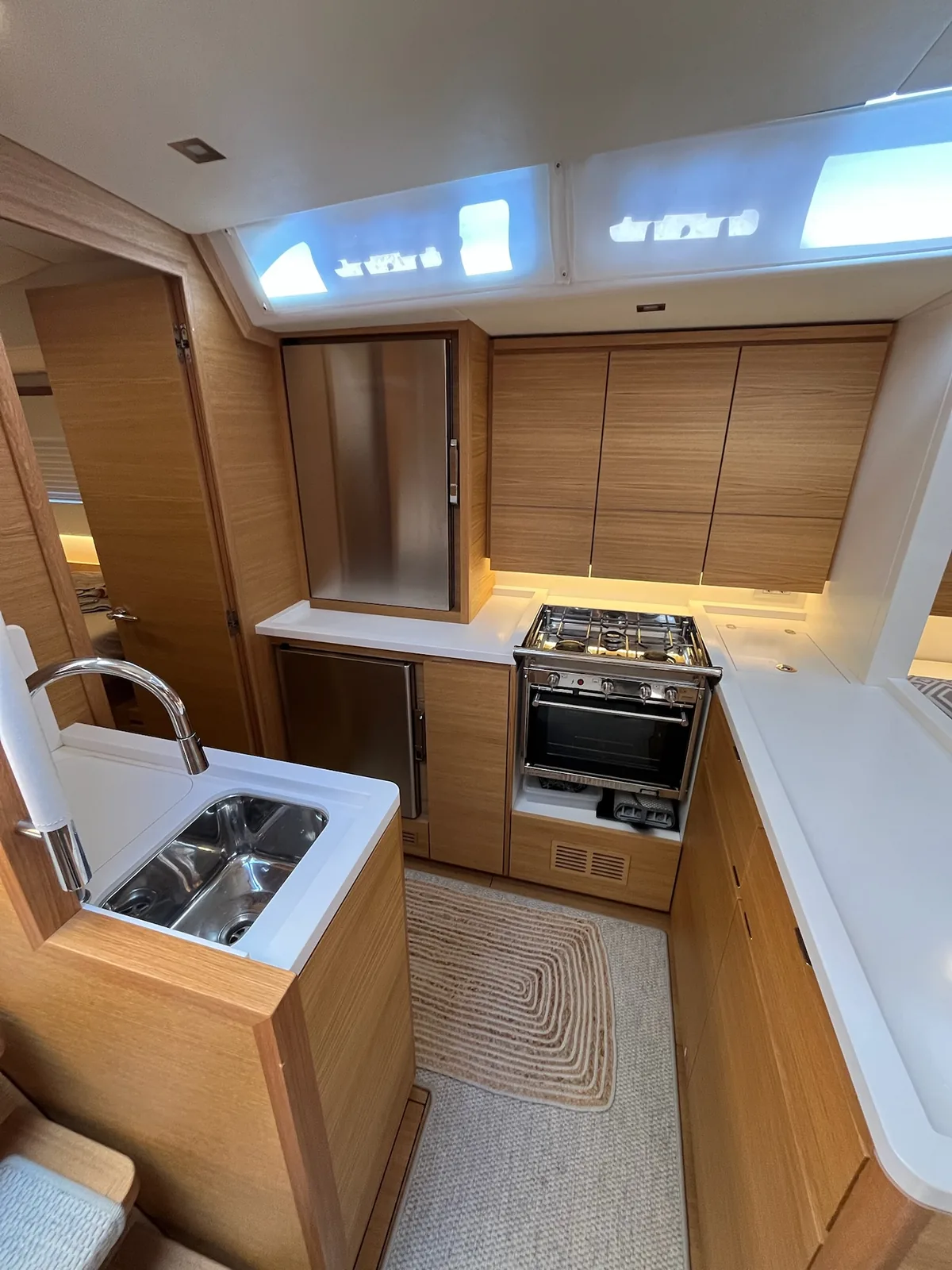 Galley aboard NAIS